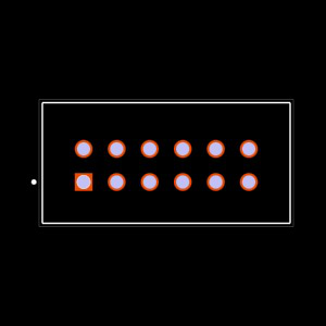 HTSS-106-01-G-D Footprint