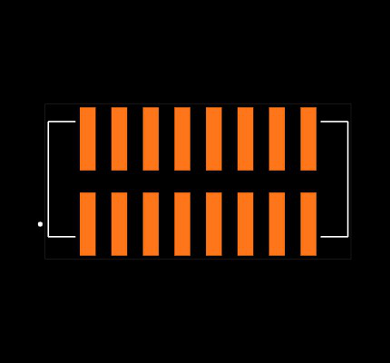 HTSS-108-01-S-DV-TR Footprint
