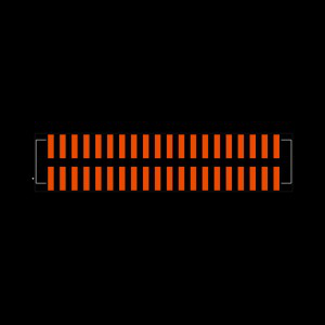 HTSS-120-01-H-DV-P-TR Footprint