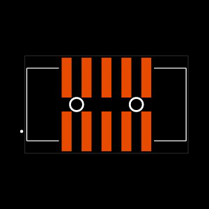 HTST-105-01-FM-DV-A Footprint