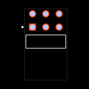 HTSW-103-08-T-D-LA Footprint