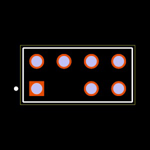 HTSW-104-08-L-D-003 Footprint