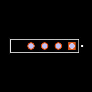 HTSW-105-05-G-S-005 Footprint