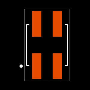 HW-02-10-G-D-350-SM Footprint