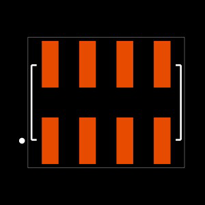 HW-04-15-S-D-315-SM Footprint