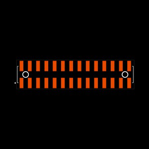HW-14-08-L-D-275-SM-A Footprint