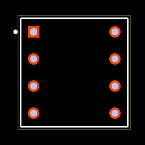 ICA-308-SGG-L Footprint