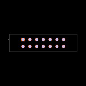 IPBT-107-H6-T-D-GP Footprint