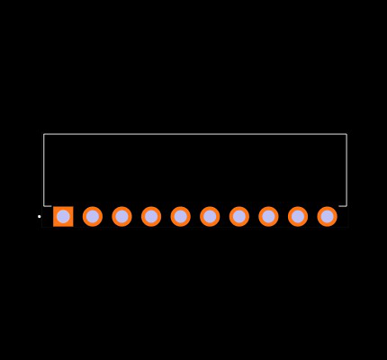 IPBT-110-H1-T-S-RA-K Footprint
