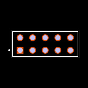 IPT1-105-09-S-D Footprint