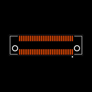 LSHM-130-L3.0-L-DV-A-N-K-TR Footprint