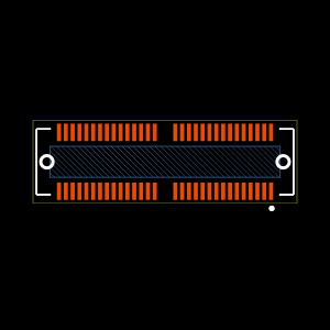 LTH-030-01-G-D-A Footprint