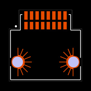 MEC1-108-02-S-D-RA1-NP-SL Footprint