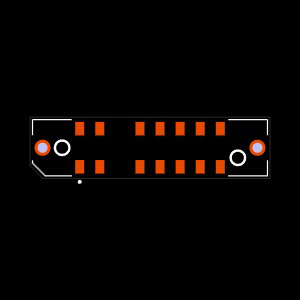 MEC2-08-01-L-DV-WT Footprint