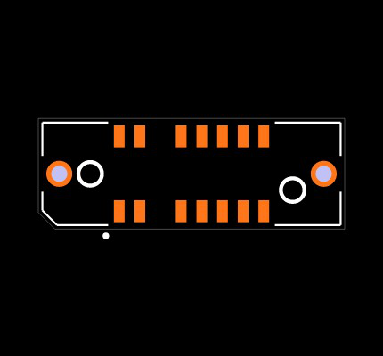 MECF-08-02-L-DV-WT-K-TR Footprint