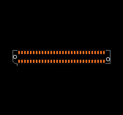 MECF-30-01-L-DV-NP-K-TR Footprint