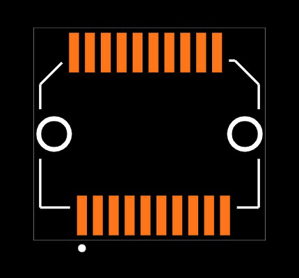 MECT-110-01-M-D-RA1 Footprint