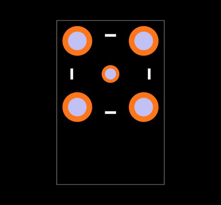 MMCX7-J-P-GF-RA-TH1 Footprint