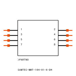 MMT-104-01-SM-DH-K-TR Symbol