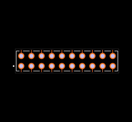 MTLW-110-09-S-D-520 Footprint