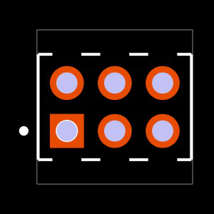 MTMM-103-02-F-D-142 Footprint
