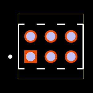 MTMM-103-07-S-D-236 Footprint