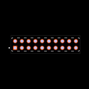 MTMM-110-05-F-D-230 Footprint