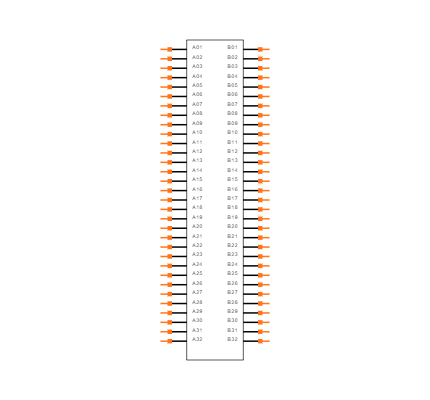 PCIE-064-02-S-D-EMS3-BG Symbol