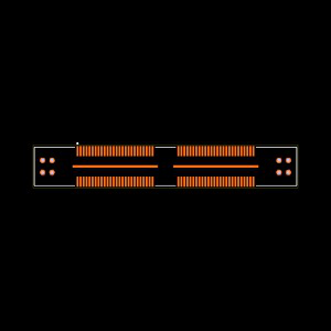 QFSS-052-04.25-H-D-PC4 Footprint