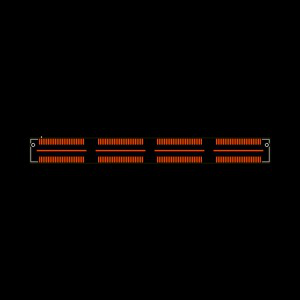 QFSS-064-04.25-L-D-DP-A Footprint
