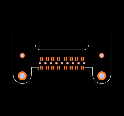 QMS-016-01-SL-D-DP-RA-MG-K Footprint