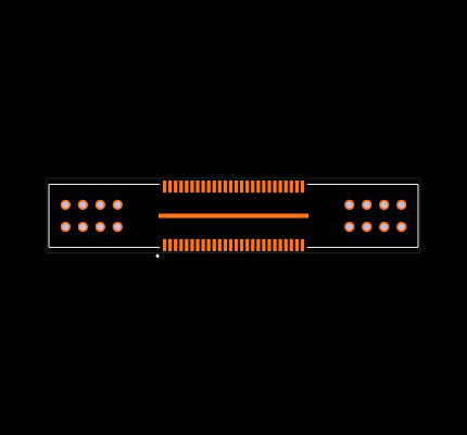 QMS-026-06.75-L-D-PC8 Footprint