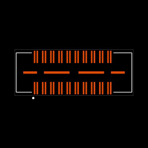 QSH-020-01-L-D-DP-TR Footprint