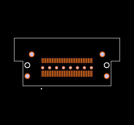 QSH-030-01-F-D-RA-GP Footprint