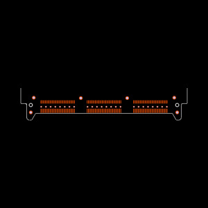 QSH-090-01-L-D-RA-GP Footprint