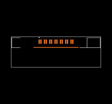 QTE-014-01-F-D-DP-EM2-GP Footprint