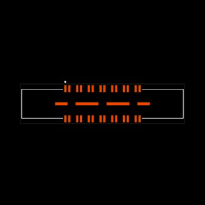 QTE-014-01-F-D-DP-GP Footprint