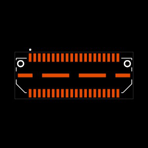 QTE-020-03-H-D-A Footprint