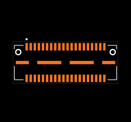 QTE-020-09-H-D-A-K Footprint