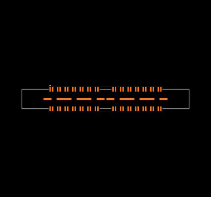 QTE-028-01-L-D-DP-GP Footprint