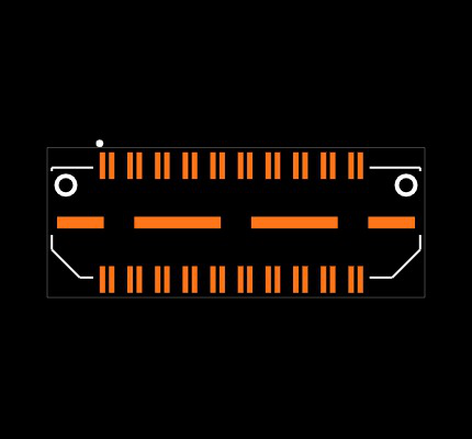 QTH-020-01-C-D-DP-A Footprint