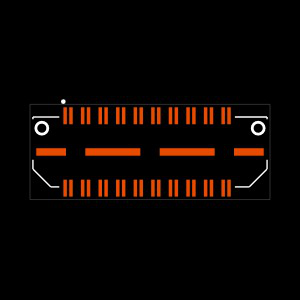 QTH-020-02-L-D-DP-A-K Footprint