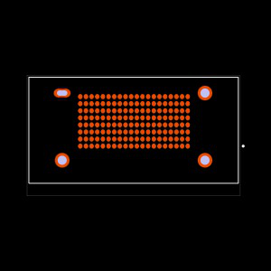 SEAF8-20-1-S-08-2-RA-GP Footprint