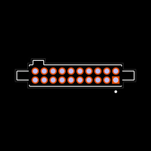 SFM-110-L1-L-D Footprint