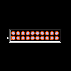 SFMC-110-01-L-D-K-TR Footprint