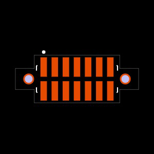 SFML-107-T2-S-D-SN-P-TR Footprint