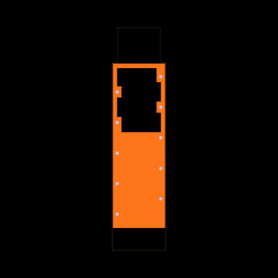 SFPC-1-1-S-H-F Footprint