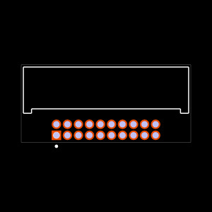 SHF-110-01-L-D-RA-TR Footprint