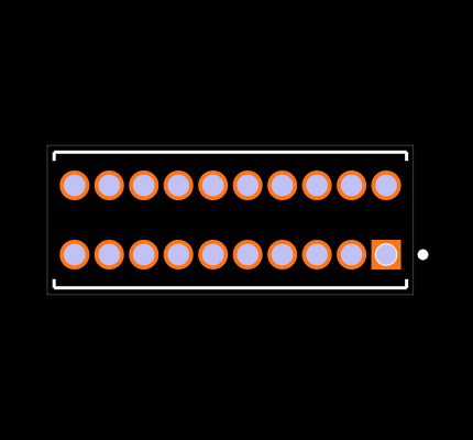 SLM-110-01-S-D Footprint