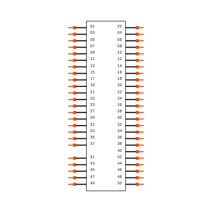 SQT-125-03-L-D-039 Symbol